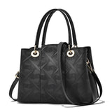 Luxry PU Leather Crossbody Tote Bag for Women Shoulder Handbag