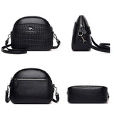 Women High Leather Shoulder Messenger Bags Famous Brands Purses and Handbags