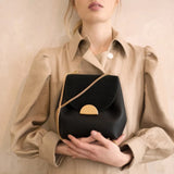 Retro Crossbody Bucket Bag Chain Purse
