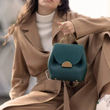 Retro Crossbody Bucket Bag Chain Purse