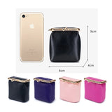 Mini Lipstick Bag Coin Purse Sheepskin Portable Wallet