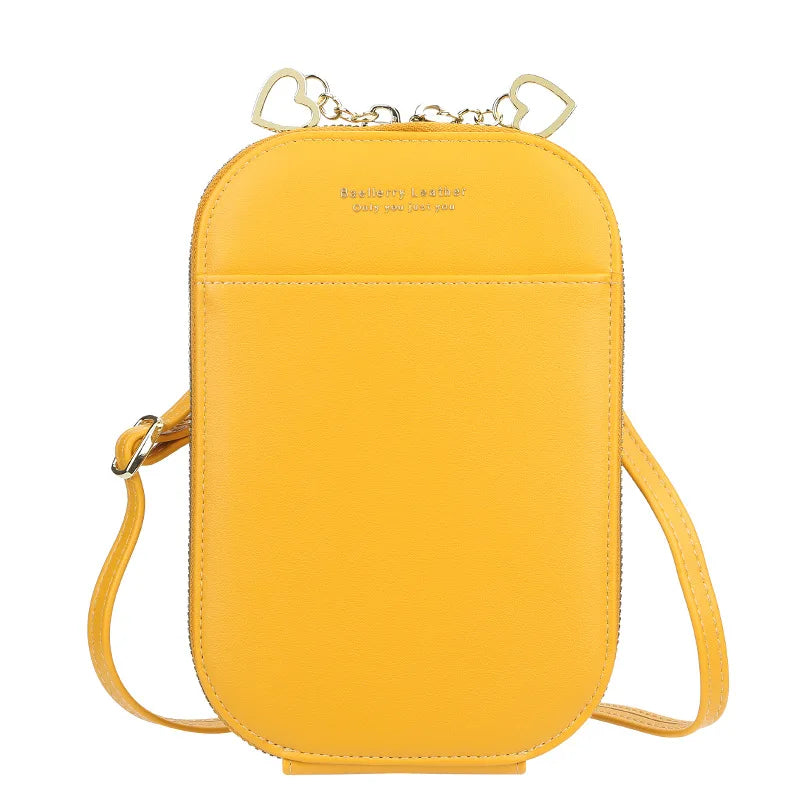 Mini Women Bag Autumn Female Shoulder Bags Top Phone Pocket Yellow Women Bags