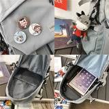 Multifunctional Waterproof Double Pocket Backpack