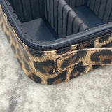 Leopard Waterproof Makeup Case Large Capacity Beauty Cosmetic Bag