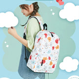 Cartoon Schoolbag for Girls Large-Capacity Junior High Backpack