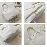 PU Leather Shopping Bag Handbags Famous Brands Women Shoulder Bag