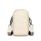 100% Leather Women Shoulder Bag Mini Female Mobile phone bag