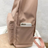 Teenage Girls School Backpack Pink Mochila Big Capacity Outdoor Travel Bag