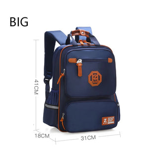 Girls Primary School Orthopedic Backpack Waterproof Big Capacity