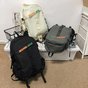 High School College Students Backpack Large Capacity Travel Backpack