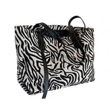 Leopard Print Faux Leather Shoulder Bag for Women