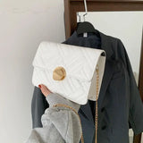Shoulder Bag Chains Messenger Bag Girls Casual Handbag Leisure