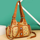Soft Leather Crossbody Bag Women Handbags Shoulder Bag Top-handle Bags