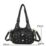 Soft Leather Crossbody Bag Women Handbags Shoulder Bag Top-handle Bags