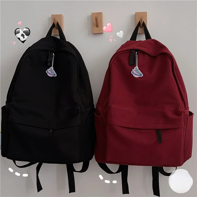 Colorful High School Backpack for Teenage Girls Travel Rucksack