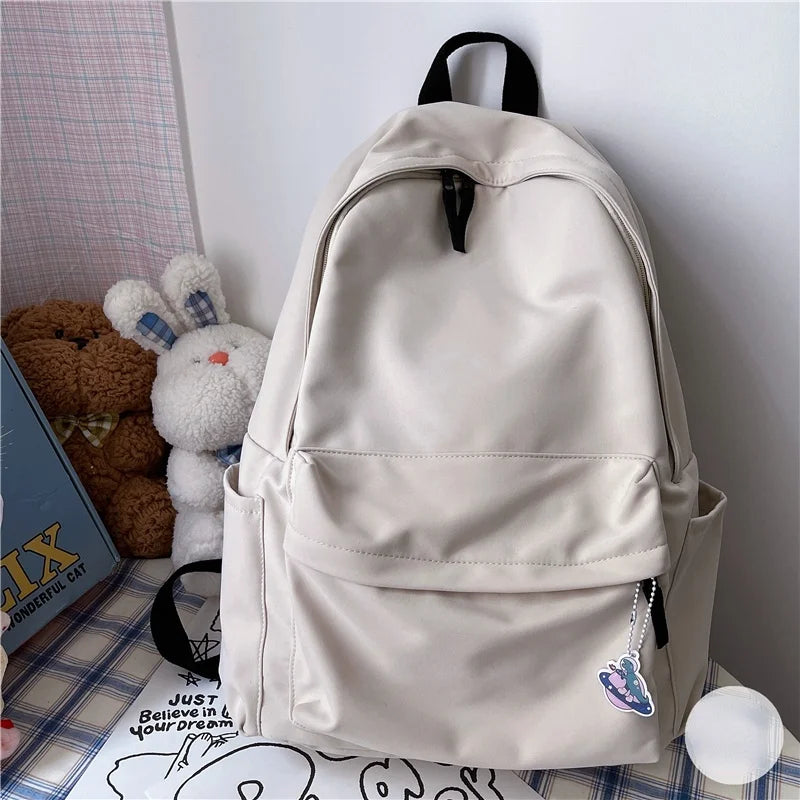 Colorful High School Backpack for Teenage Girls Travel Rucksack