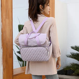Nylon Waterproof Double Shoulder Bag Woman Handbags Ladies High Youth Crossbody