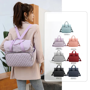 Nylon Waterproof Double Shoulder Bag Woman Handbags Ladies High Youth Crossbody