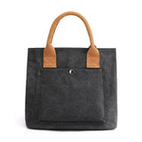 Women Canvas Shopping Tote Bag Foldable Reusable Casual Handbag