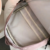 Summer Nylon Women Rucksack Double Shoulder Backpack for Teenager Girls