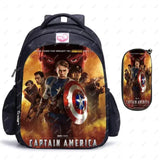 Hero Avenger Spidernan Backpacks Children Teenager Boys Girls Schoolbag