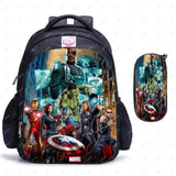 Hero Avenger Spidernan Backpacks Children Teenager Boys Girls Schoolbag