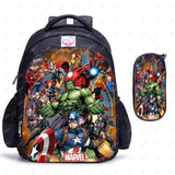 Hero Avenger Spidernan Backpacks Children Teenager Boys Girls Schoolbag