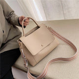 Large Capacity Handbags Women PU Shoulder Messenger Bag