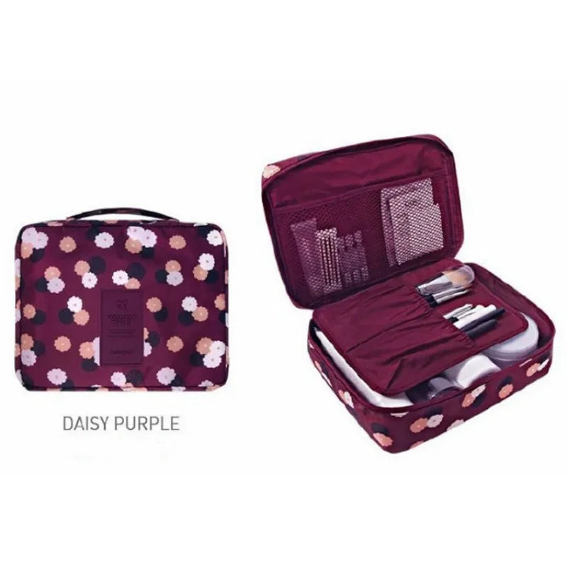 Durable Unisex Travel Bag System Multifunction Cosmetic Storage