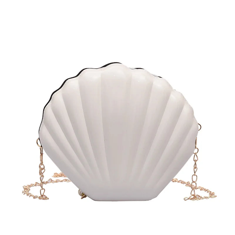 Wild Shell PVC Shoulder Bag 8 Colors Women Bags