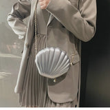 Wild Shell PVC Shoulder Bag 8 Colors Women Bags