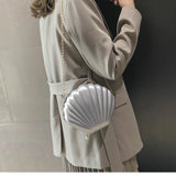 Wild Shell PVC Shoulder Bag 8 Colors Women Bags