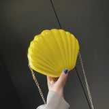 Wild Shell PVC Shoulder Bag 8 Colors Women Bags