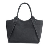 Patchwork Canvas Bag Women Large Capacity Casual Commuter Shoulder Bags