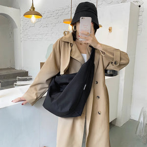 Large Capacity Waterproof Nylon Shoulder Bag