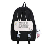 Waterproof Nylon Women Backpack Yellow Casual Backpack for Teenage Girls