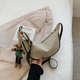 Western Style Women's Shoulder Bag Autumn Winter Texture Messenger Dumpling Bag