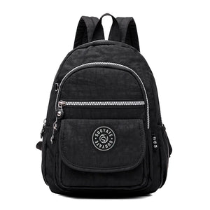 Women Backpack Girl Waterproof Nylon School Bag Female Large Capacity Versatile
