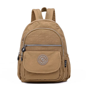 Women Backpack Girl Waterproof Nylon School Bag Female Large Capacity Versatile