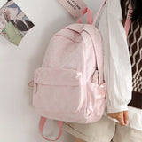 Waterproof School Backpack for Teenagers Couples Travel