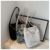 Women Casual Canvas Shoulder Bag Large Capacity Crossbody Handbag