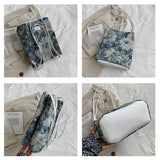 Women Casual Canvas Shoulder Bag Large Capacity Crossbody Handbag