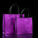 Women Handbag Laser Fabric Non-woven Shoulder Bag Lady Single Casual Shopping