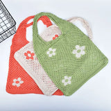 Korean Style Mesh Beach Tote Shoulder Bag