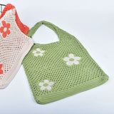 Korean Style Mesh Beach Tote Shoulder Bag