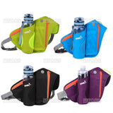 Unisex Waist Belt Bag Pockets Running Bottle Phone Key Holder