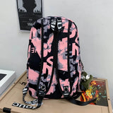 Camouflage Waterproof School Bag Teenage Girl Boy Couples Travel Rucksack
