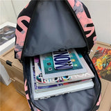 Camouflage Waterproof School Bag Teenage Girl Boy Couples Travel Rucksack