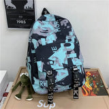 Camouflage Waterproof School Bag Teenage Girl Boy Couples Travel Rucksack