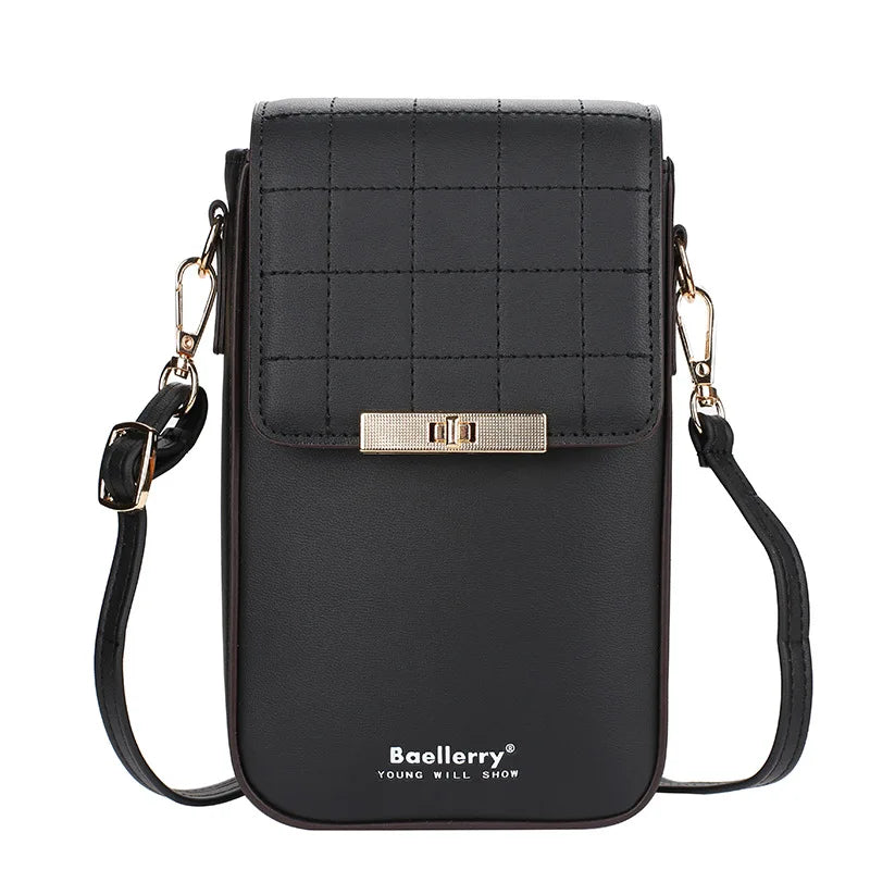 Mini Women Messenger Bags with Phone Pocket and Card Holder
